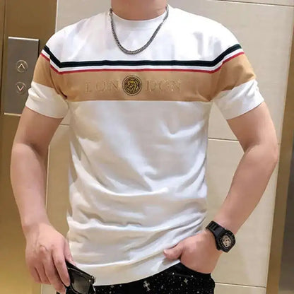 Kyroxs™ Men's Premium Streetwear T-Shirt – Breathable Short Sleeve Casual Tee