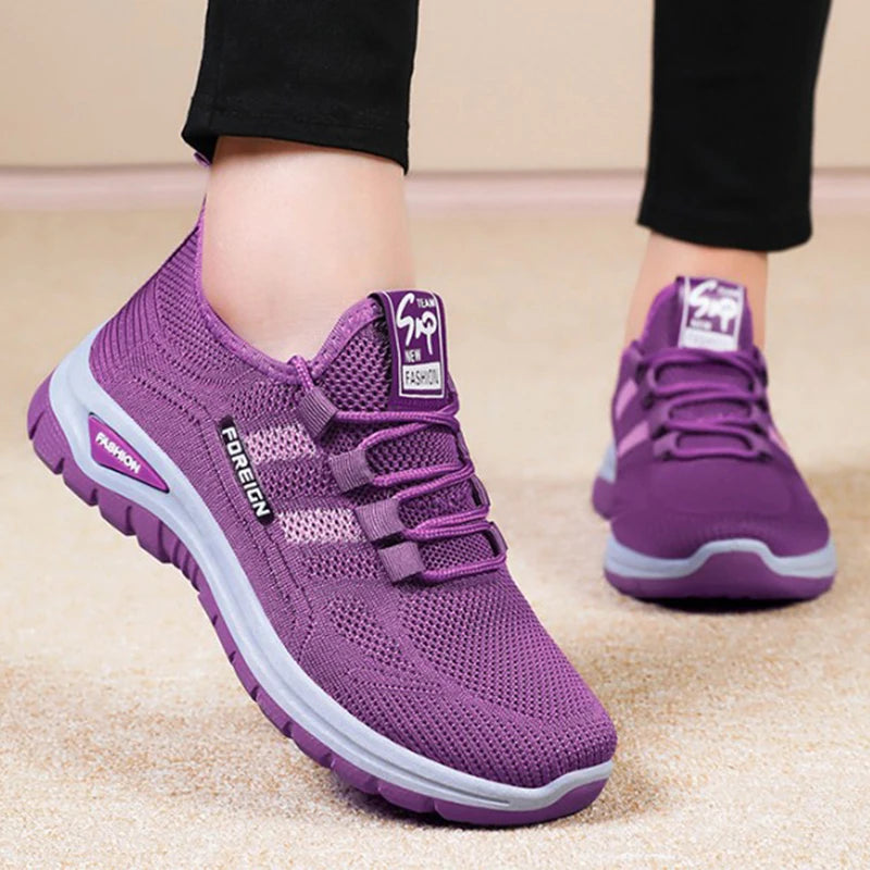 Kyroxs™ Women's Breathable Lightweight Sneakers – Casual Running & Walking Shoes