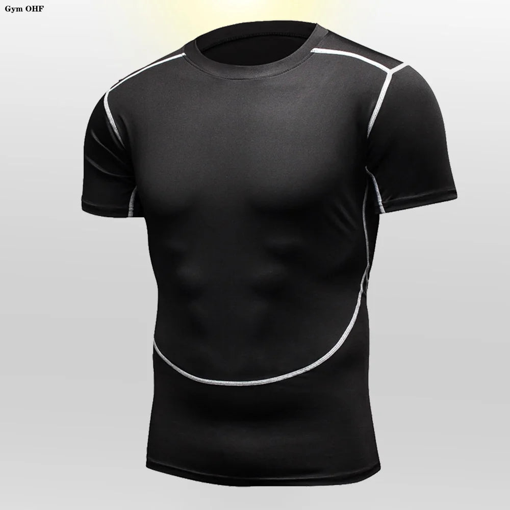 Kyroxs™ Compression Performance T-Shirt – Training, Running & Gym Wear