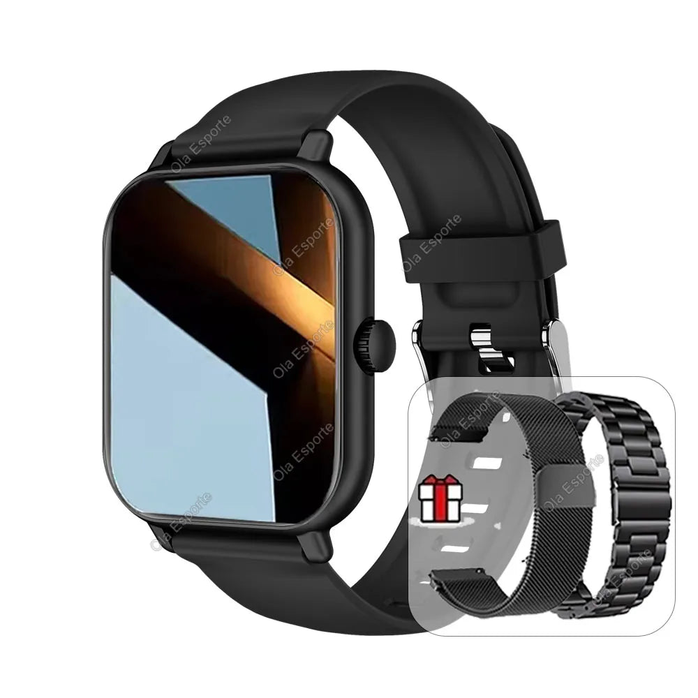 Kyroxs™ Smart Watch – 2.01" HD Display, Bluetooth Calling & Fitness Tracking