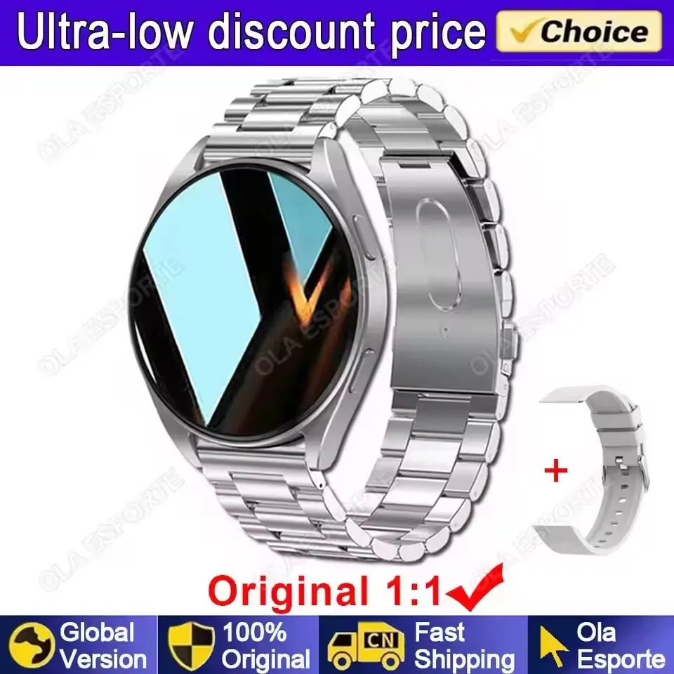 Kyroxs™ AMOLED Smart Watch – Bluetooth Calling, Health Monitor & Fitness Tracker for Android & iPhone