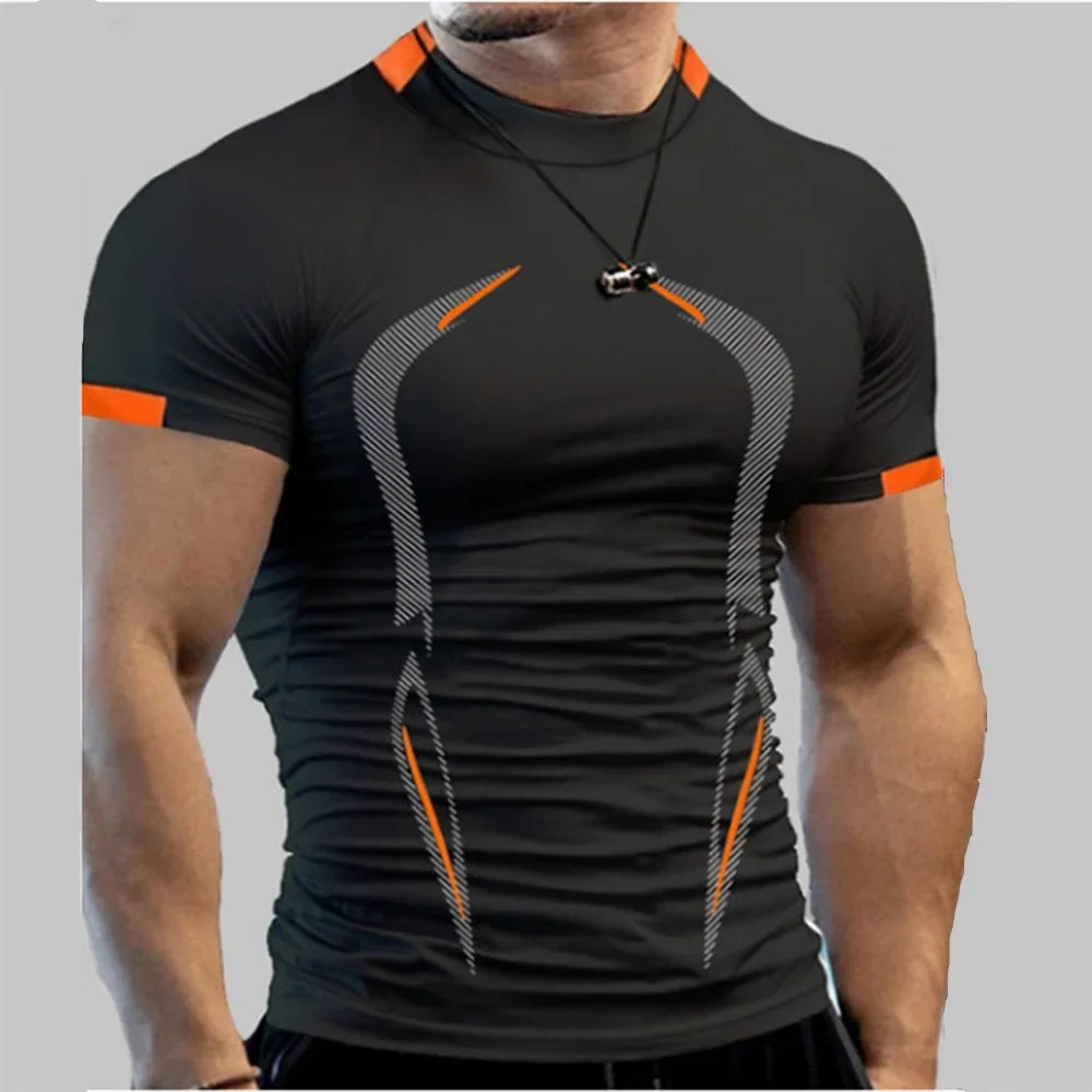 Kyroxs™ Performance Training T-Shirt – Breathable Quick Dry Sports Wear