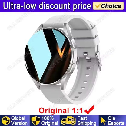 Kyroxs™ AMOLED Smart Watch – Bluetooth Calling, Health Monitor & Fitness Tracker for Android & iPhone