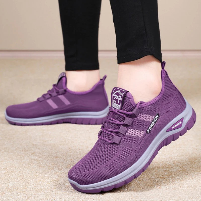 Kyroxs™ Women's Breathable Lightweight Sneakers – Casual Running & Walking Shoes