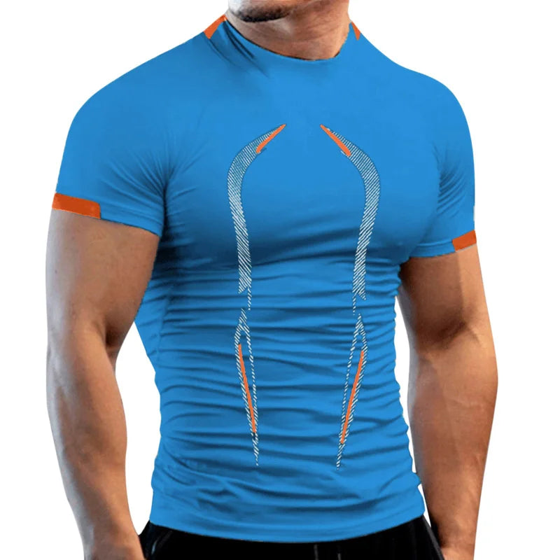Kyroxs™ Performance Training T-Shirt – Breathable Quick Dry Sports Wear