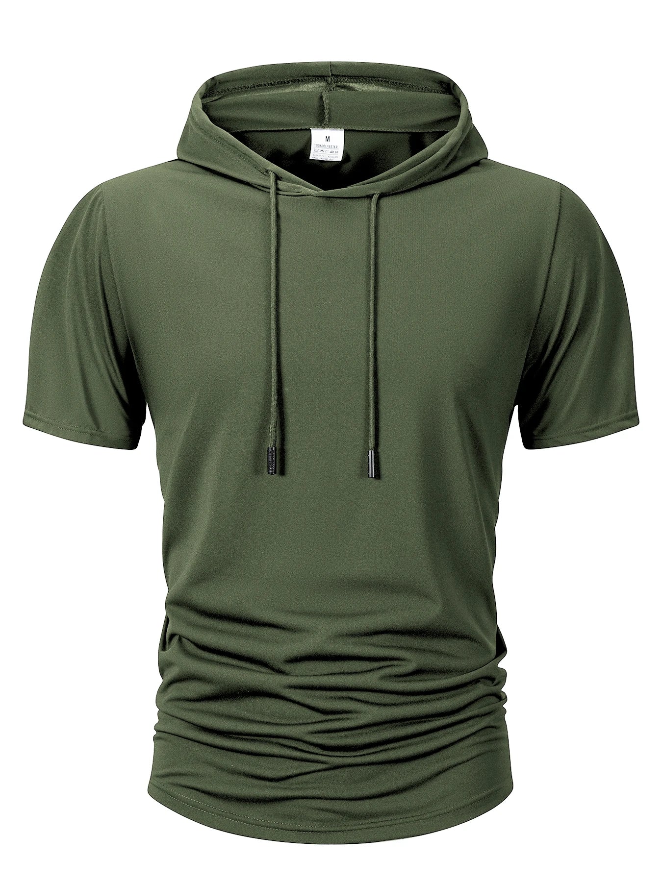Kyroxs™ Men's Lightweight Hooded T-Shirt – Breathable Short Sleeve Fitness & Casual Hoodie