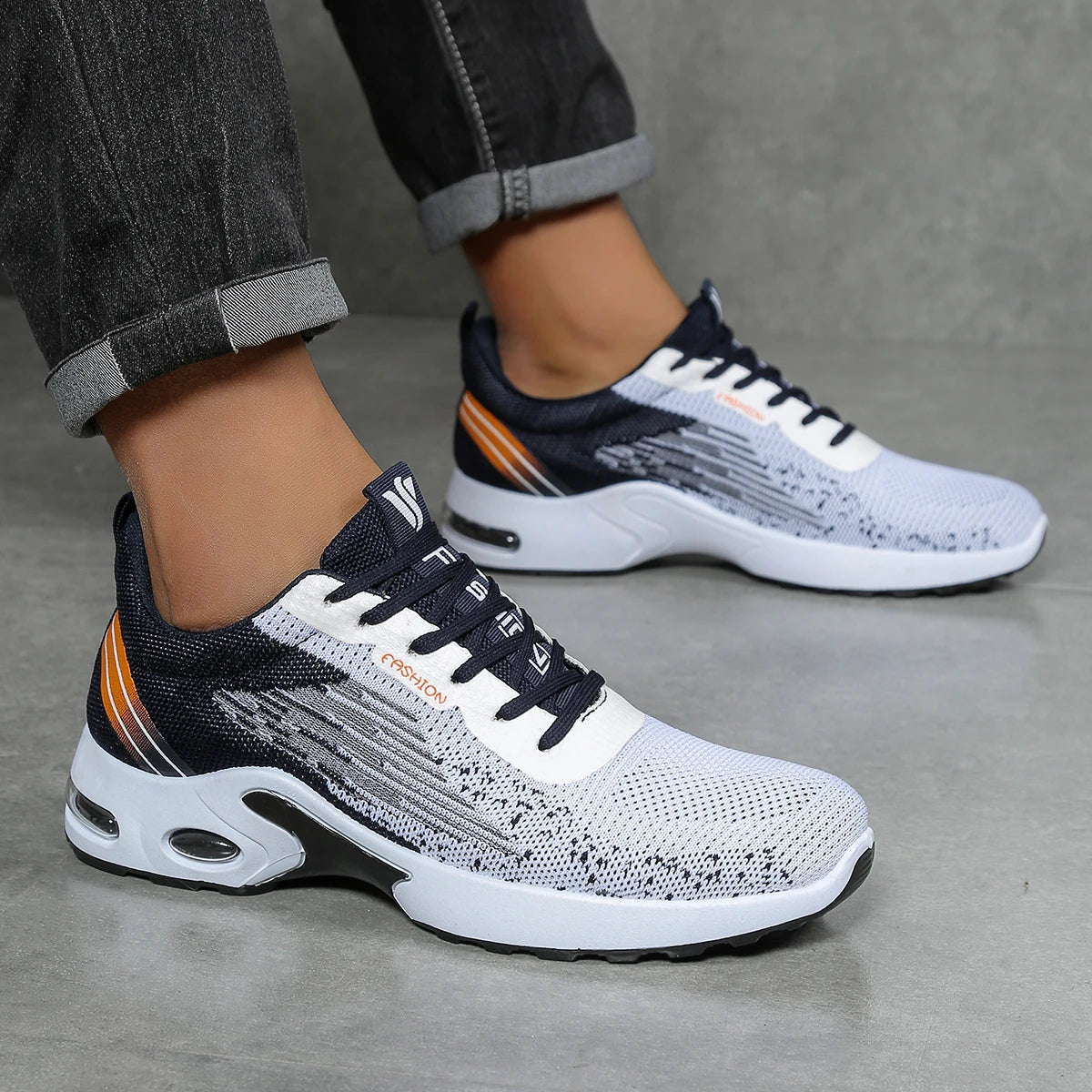 Kyroxs™ Men's Breathable Mesh Sneakers – Lightweight Casual & Sports Shoes
