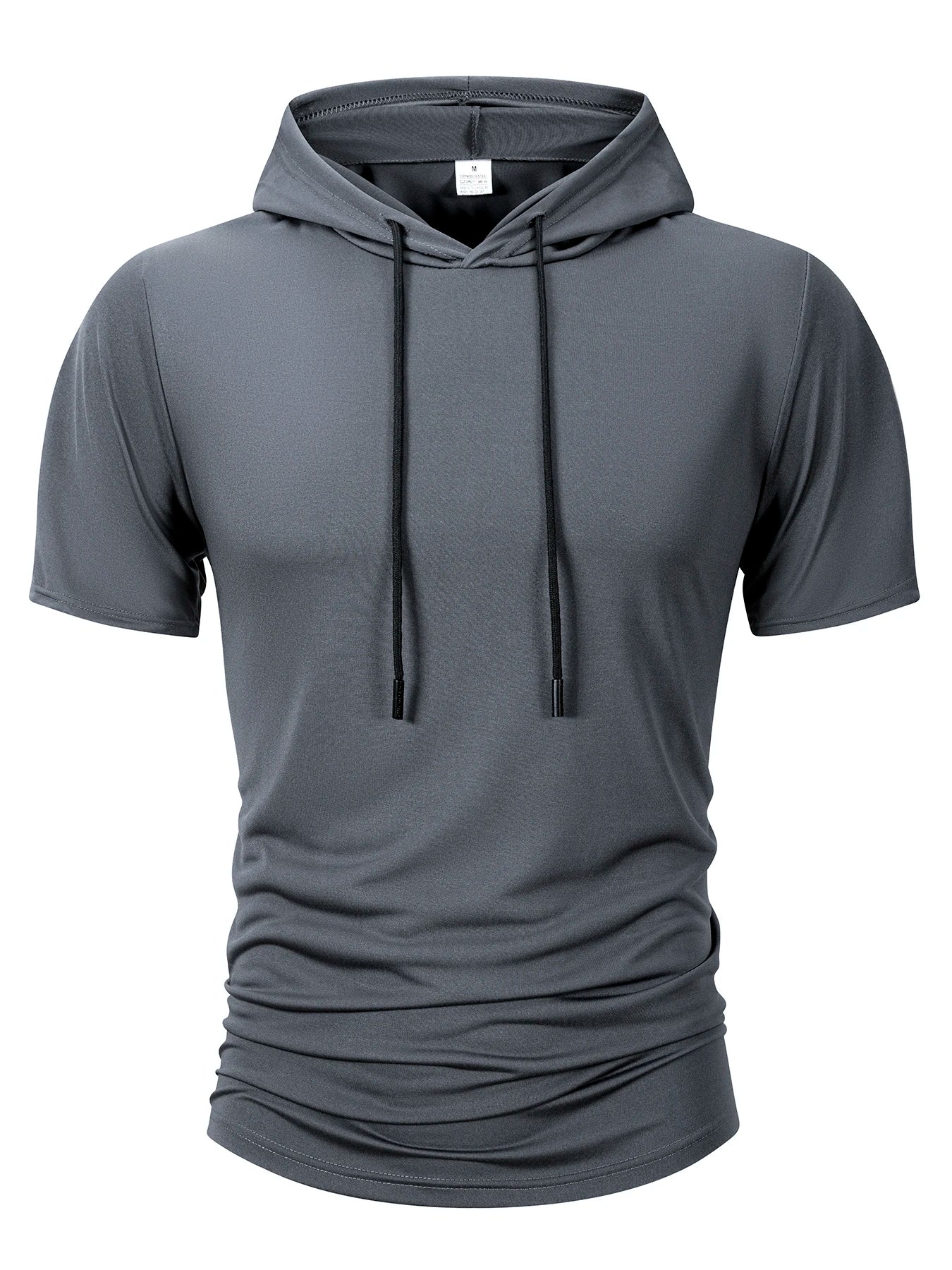 Kyroxs™ Men's Lightweight Hooded T-Shirt – Breathable Short Sleeve Fitness & Casual Hoodie
