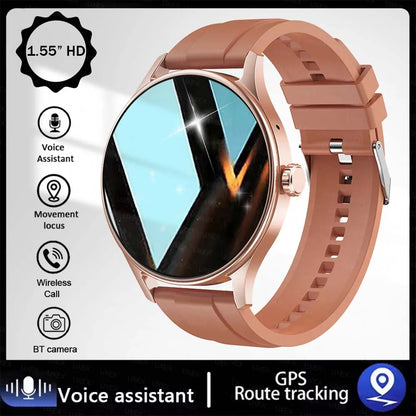 Kyroxs™ Smart Watch Plus – 1.55" HD Bluetooth Calling Fitness & Health Tracker