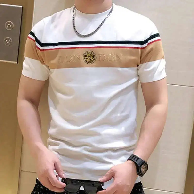 Kyroxs™ Men's Premium Streetwear T-Shirt – Breathable Short Sleeve Casual Tee