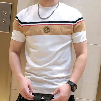 Kyroxs™ Men's Premium Streetwear T-Shirt – Breathable Short Sleeve Casual Tee
