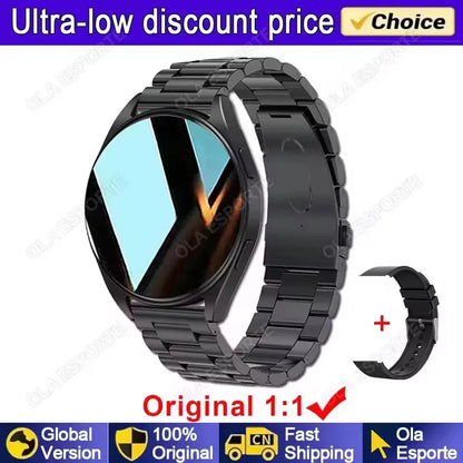 Kyroxs™ AMOLED Smart Watch – Bluetooth Calling, Health Monitor & Fitness Tracker for Android & iPhone