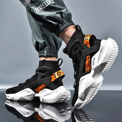 Kyroxs™ Men's Height-Boosting Sneakers – Breathable Casual Running Shoes